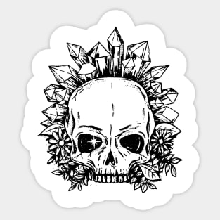 Crystal Skull Sticker